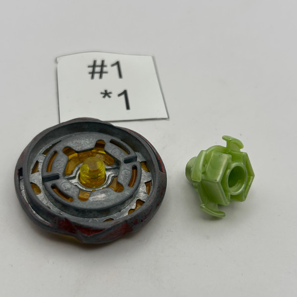 TAKARA TOMY Burn Cancer T125EDS Beyblade Metal Fight / Metal Masters BB-96 [USED]