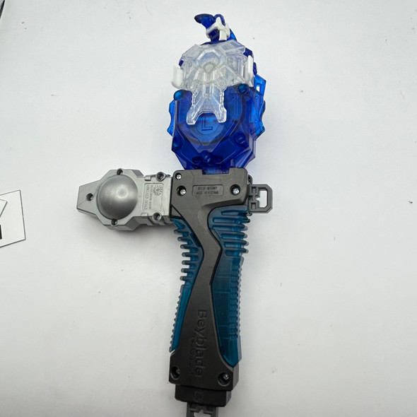 TAKARA TOMY Custom BeyLauncher B-187 #5 LR Beyblade Burst Dynamite String Launcher B-184 #1 [USED]