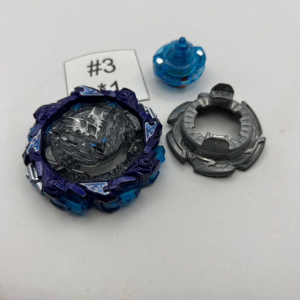 TAKARA TOMY Chain Belial Legacy Blow' Karma Metal Xtreme Burst DB Ultimate QuadDrive Beyblade B-198 02 [USED]