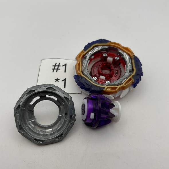 TAKARA TOMY B-186 04 Dynamite Valkyrie Giga Bearing Mobius  Burst DB Beyblade [USED]
