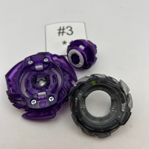 TAKARA TOMY Purple Slash Valkyrie Blitz Power Burst GT Beyblade B-140 04 [USED]
