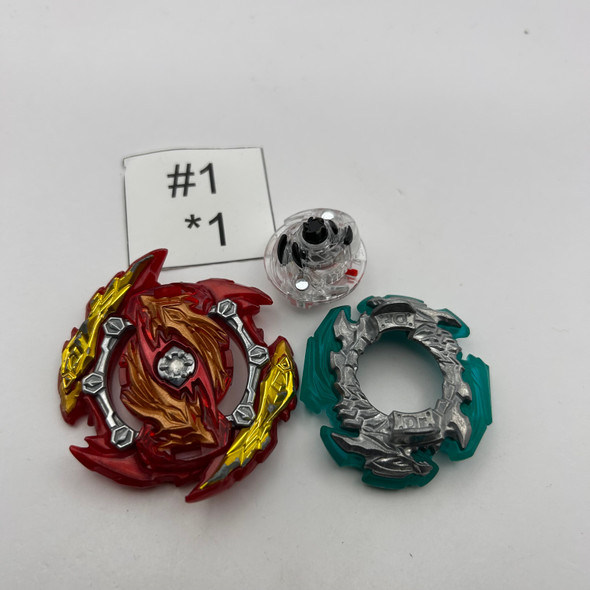 TAKARA TOMY Zwei Longinus Drake Jolt' (Slashing Dragon Ver.) Burst Rise GT WBBA Beyblade B-00 [USED]