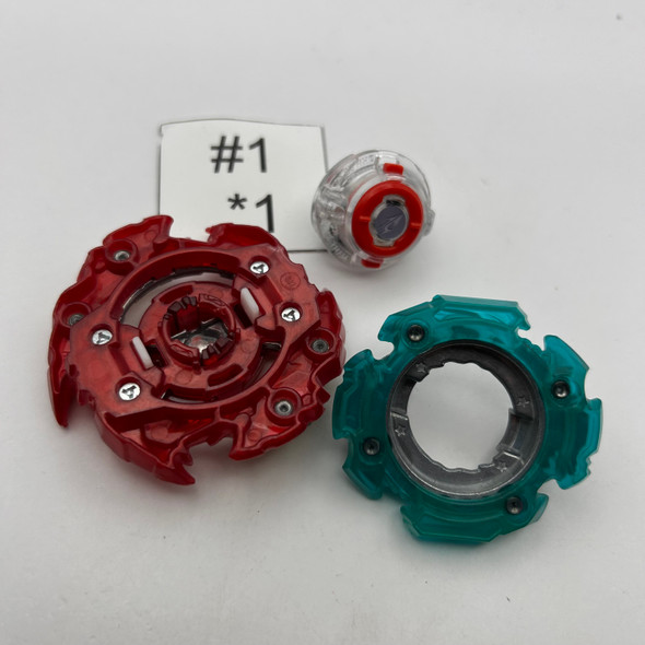 TAKARA TOMY Zwei Longinus Drake Jolt' (Slashing Dragon Ver.) Burst Rise GT WBBA Beyblade B-00 [USED]
