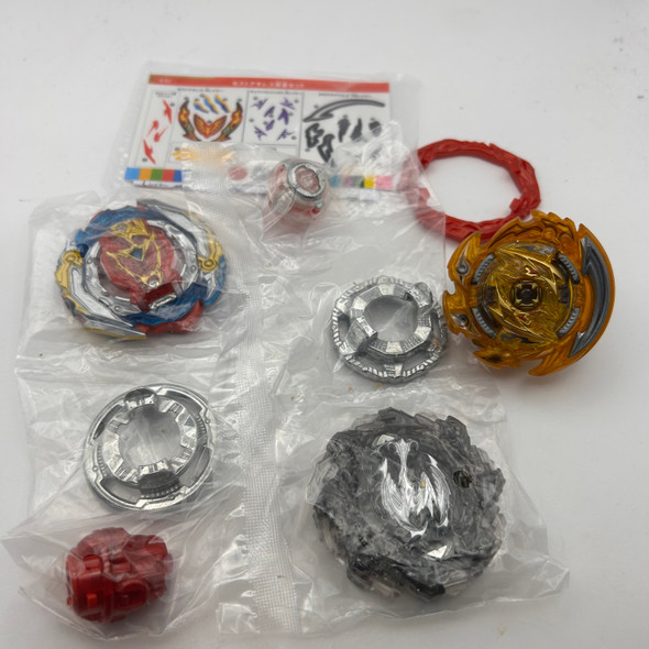 TAKARA TOMY Zest Achilles Set Burst Beyblade B-201 [USED]