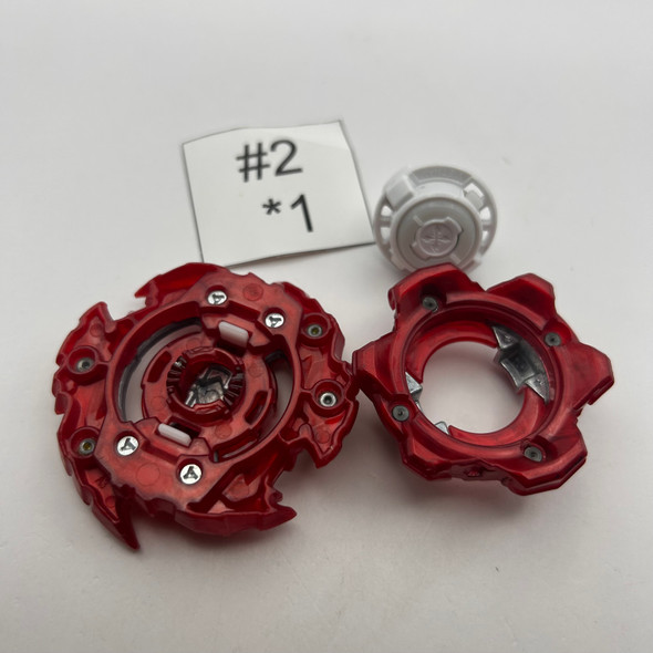 TAKARA TOMY Zwei Longinus Vanguard Xtreme(Slashing Dragon Ver.) Burst Rise GT WBBA Beyblade B-00 [USED]