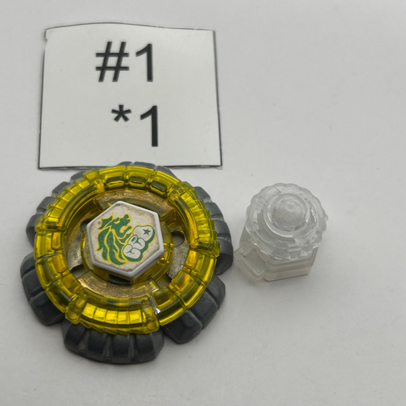 TAKARA TOMY Divine Gold Leone 145WB Metal Fusion Beyblade BB-37 07 [USED]