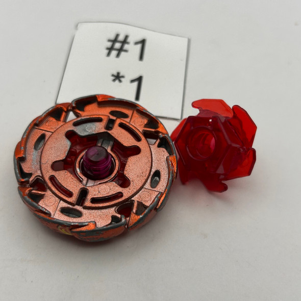 TAKARA TOMY Sol Serpent Beyblade Metal Fight / Metal Masters BB-82 07 Custom Combo[USED]