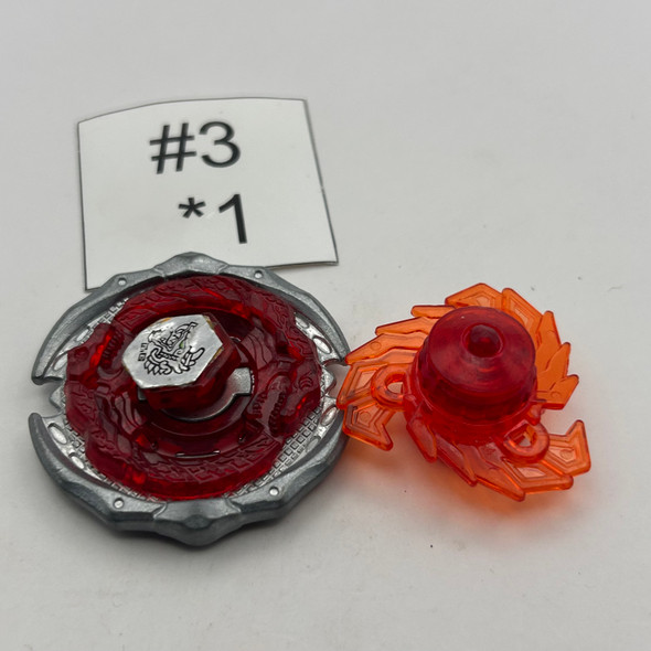 TAKARA TOMY Forbidden Rex Beyblade Metal Fight / Metal Fusion BB-109 04 Custom [USED]