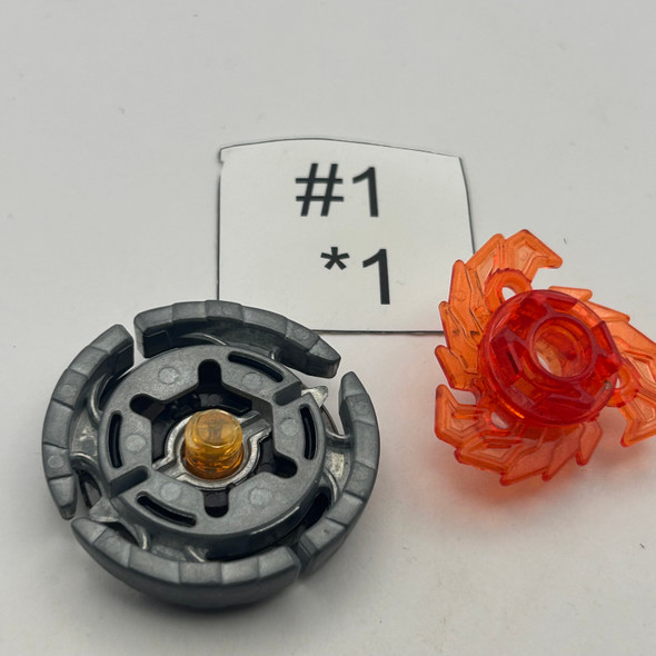 TAKARA TOMY Earth Libra Metal Fusion Beyblade [USED]