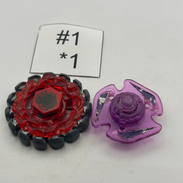 TAKARA TOMY Red Poison Serpent SW145SD Beyblade Metal Fight / Metal Masters BB-82 07 Custom Combo[USED]