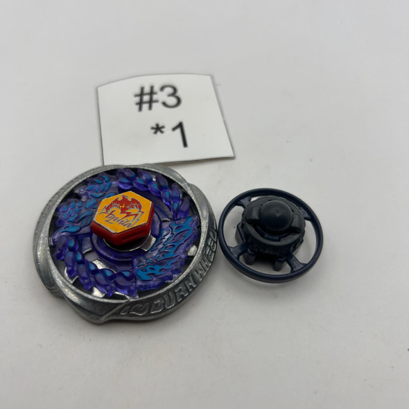 TAKARA TOMY Burn Gil D125WB Beyblade Metal Fight / Metal Masters BB-91 [USED]