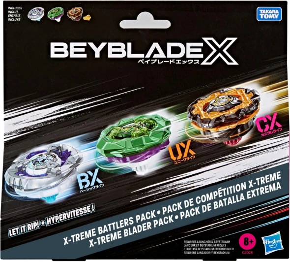 HASBRO X-treme Battlers Pack Beyblade X Emperor Might Deck Set CX-11