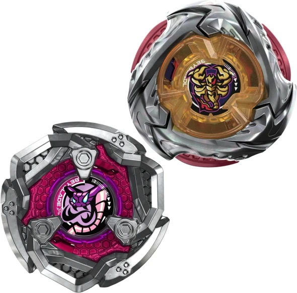HASBRO Scorpio Spear & Tail Viper Beyblade X Dual Pack G2758