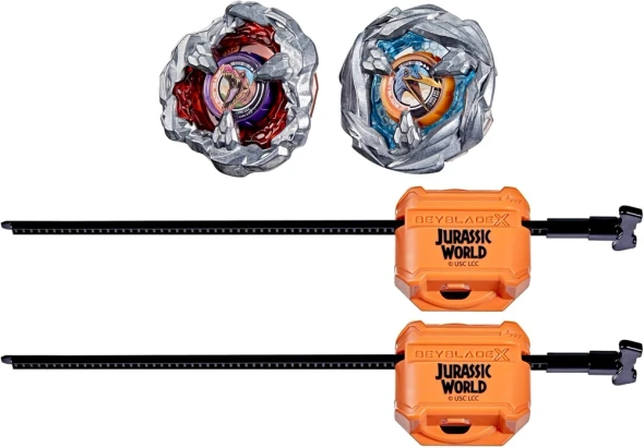 HASBRO Spinosaurus & Quetzalcoatlus Multipack Beyblade X Jurassic World Set G1899 / BX-00