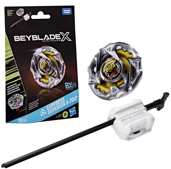 HASBRO Sieg Suppress Superion 0-70LP Beyblade X Starter G2745