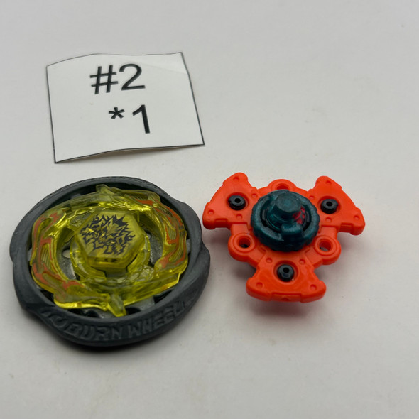 TAKARA TOMY Burn Zurafa R145XF Beyblade Metal Fight / Metal Masters BB-95 [USED]