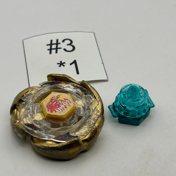 TAKARA TOMY Galaxy Striker 85HF/S Metal Fight / Metal Masters Beyblade BB-102 [USED]