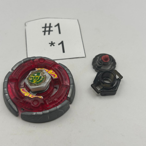 TAKARA TOMY Earth Cancer / Gasher 100RS Beyblade Metal Fight / Metal Fusion BB-55 [USED]