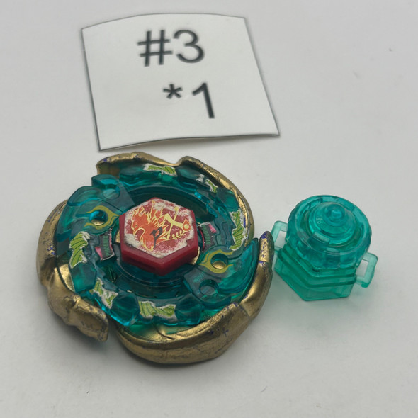 TAKARA TOMY Galaxy Phoenix 145F Beyblade Metal Fight / Metal Masters BB-82 05 Custom Combo 02 [USED]