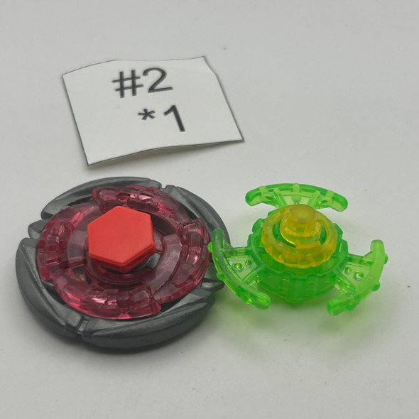 TAKARA TOMY Flame Wolf Metal Fusion Plastic Beyblade BB-37 08 [USED]