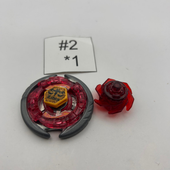 TAKARA TOMY Thermal Wolf Metal Fusion Plastic Beyblade BB-37 08 [USED]