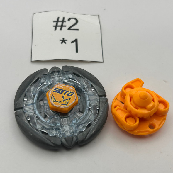 TAKARA TOMY Flame Sagittario C145S Metal Fusion Plastic Beyblade BB-45 08 [USED]