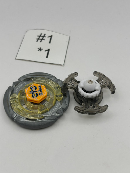 TAKARA TOMY Flame Gemios Metal Fight / Metal Masters Beyblade BB-100 [USED]