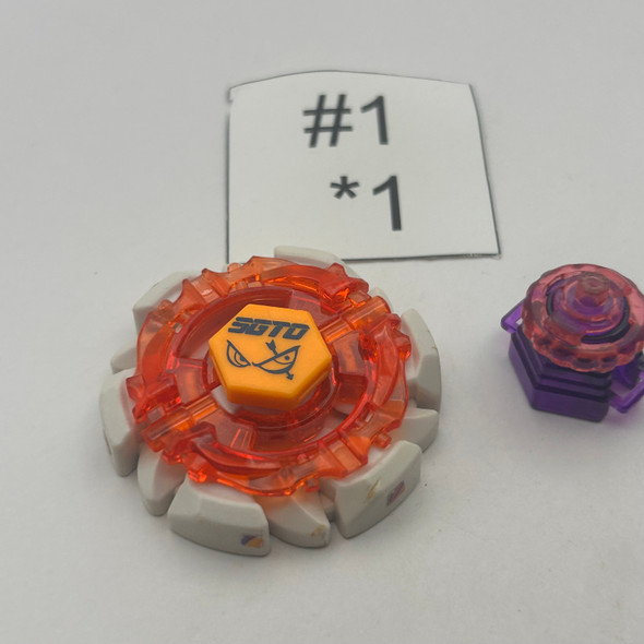 TAKARA TOMY Mad Sagittario 145HF Beyblade Metal Fight / Metal Fusion BB-44 07 Custom Combo [USED]