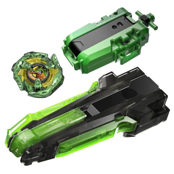 HASBRO CrocoCrunch / Bite Croc Crunch 2-60Q Deluxe String Launcher & Custom Grip Set G3083