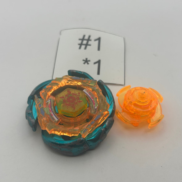 TAKARA TOMY Galaxy Unicorno / Striker T125F Beyblade Metal Fight / Metal Masters BB-82 04 [USED]