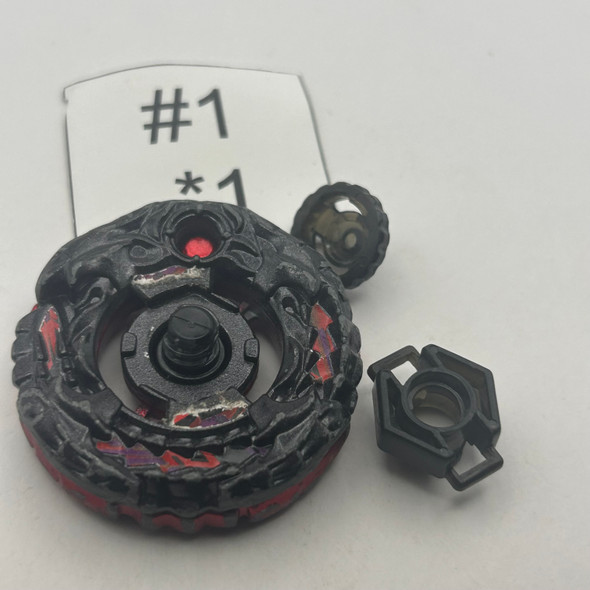 TAKARA TOMY Salamander Ifraid / Ifrit 100HF Zero-G Shogun Steel Beyblade BBG-01 [USED]