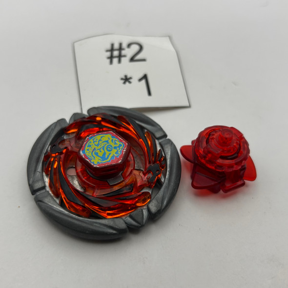 TAKARA TOMY Flame Herculeo DF145FS Metal Fury Beyblade BB-109 04 [USED]