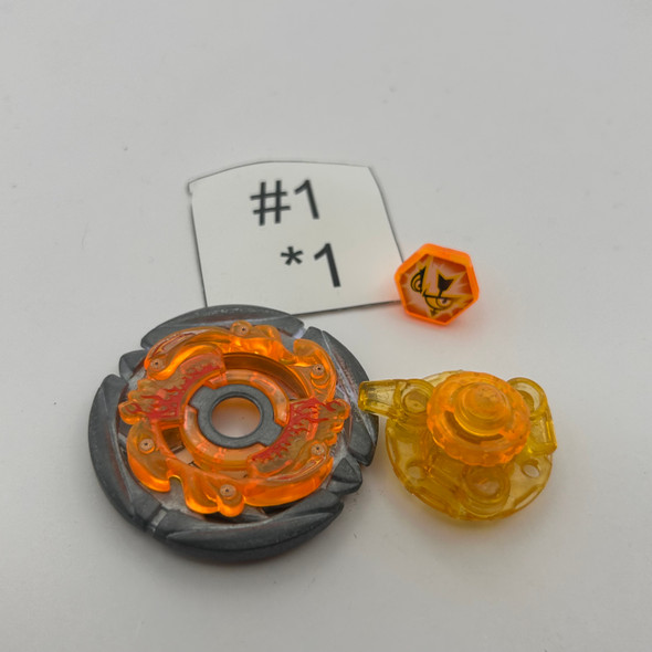 TAKARA TOMY Flame Blaze C145BS Metal Fight / Metal Masters Beyblade BB-00 [USED]