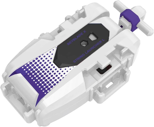 TAKARA TOMY Beyblade X Left Spin String Launcher L BX-56 (White x Violet)
