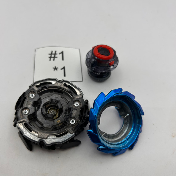 TAKARA TOMY Kolossal / King Helios Karma Xceed'+X 1S Burst DB QuadDrive Beyblade B-196 05 [USED]