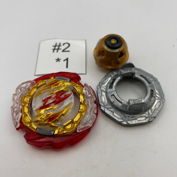 TAKARA TOMY Cyclone Ragnaruk / Roktavor Giga Never B-181 02 Burst DB Beyblade [USED]