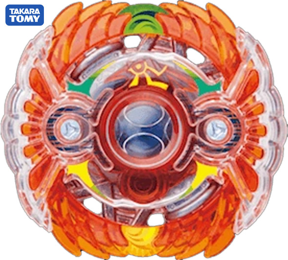 TAKARA TOMY B-61 04 RARE Holy Horusood H2 Vertical Jaggy Burst Beyblade