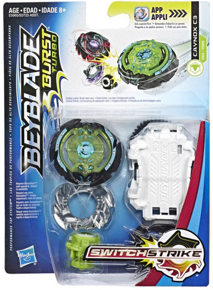 HASBRO  Caynox C3 13 Guard SwitchStrike Turbo Burst Beyblade E5960