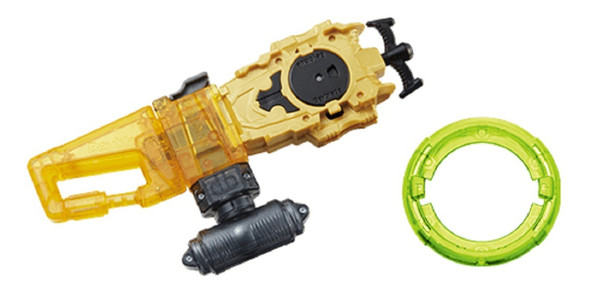 TAKARA TOMY Burst Long BeyLauncher L Set w/ String Launcher & Grip B-124