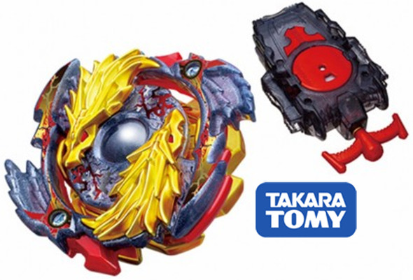 TAKARA TOMY Burst Gold Dragon Lost Longinus .N.Sp  Limited Edition Beyblade Starter w/ Launcher B-00