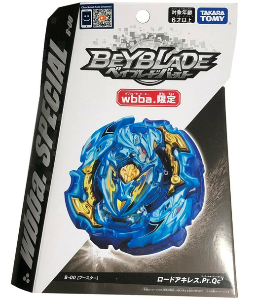 TAKARA TOMY Lord Achilles .Pr.Qc' Burst Surge WBBA Beyblade B-00