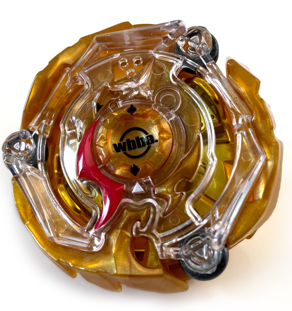 TAKARA TOMY RARE Gold Kreis Satan / Curse Satomb WBBA Champion Burst Beyblade B-00