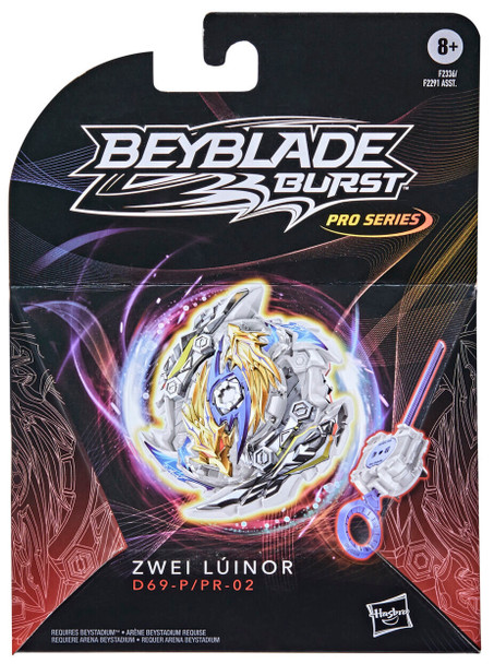 HASBRO Zwei Luinor Blitz-P Xtend+ Metsu Burst Surge PRO SERIES Beyblade F2336