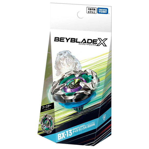 TAKARA TOMY Knight Lance 4-80HN Beyblade X Booster BX-13