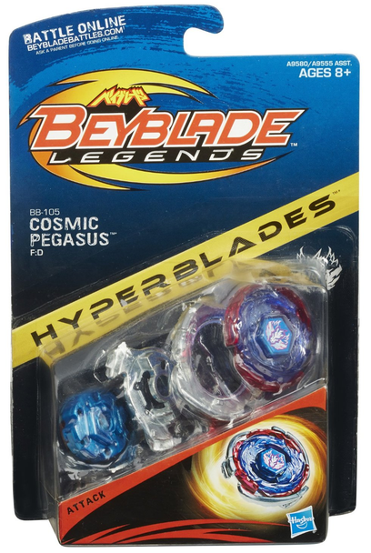 HASBRO Cosmic Pegasus / Big Bang Pegasis F:D Legends Beyblade BB-105