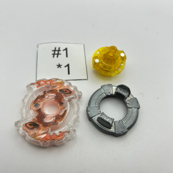 TAKARA TOMY Ragnaruk / Roktavor Heavy Survive Burst Beyblade B-03 [USED]