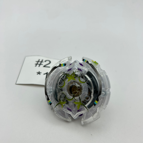 TAKARA TOMY Chaos Oval Gyro Burst Beyblade Triple Booster Set B-57 [USED]