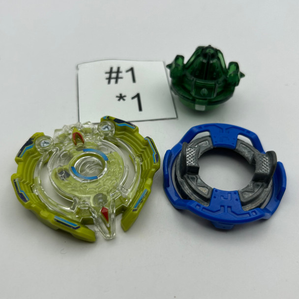 TAKARA TOMY Quad Quetzalcoatl / Quetziko Jerk Press Burst Beyblade B-61 01 [USED]