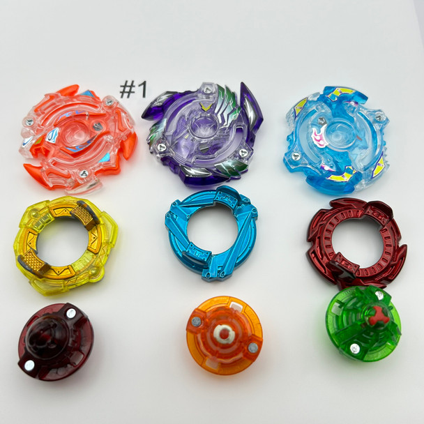 TAKARA TOMY Beyblade Burst Super Custom Set Heavy Ver. Burst Beyblade B-64 [USED]