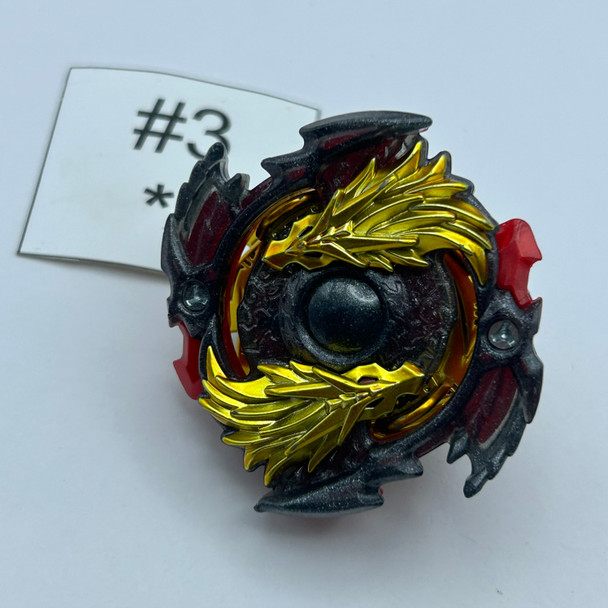 TAKARA TOMY Gold Dragon Lost Longinus Nine Spiral Burst Beyblade B-00 [USED]